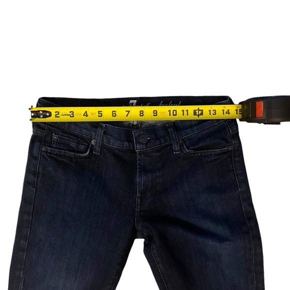 7 For All Mankind Bootcut Bling Pockets Jeans Size 28 - Picture 6 of 8